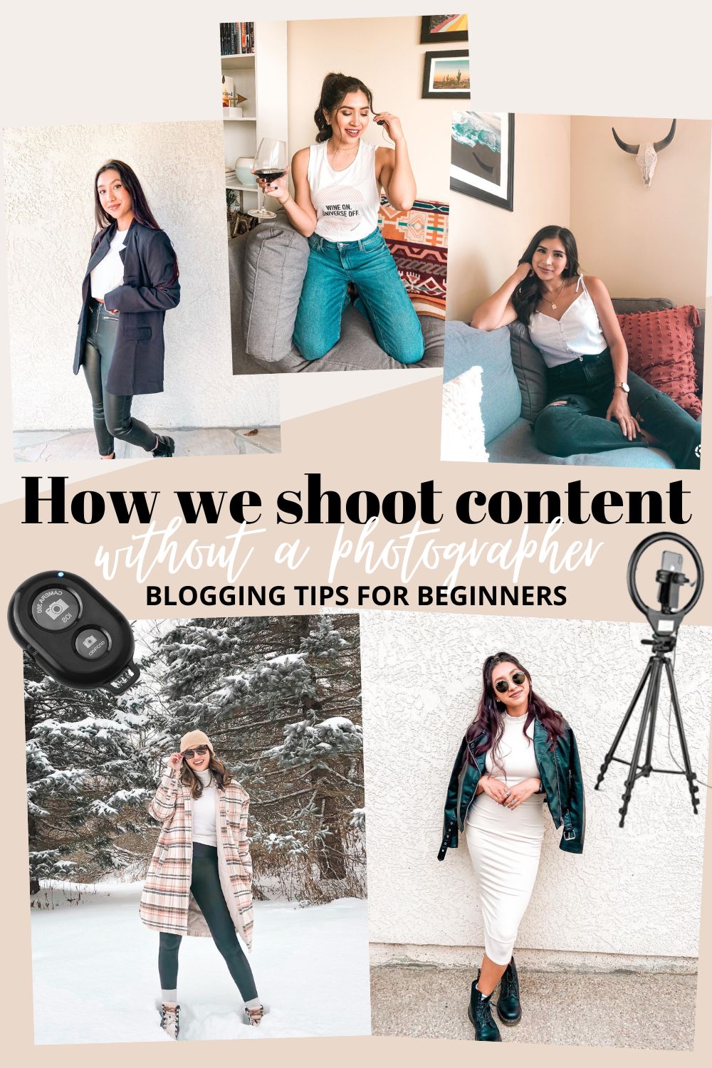 How to shoot content when you don’t have a photographer